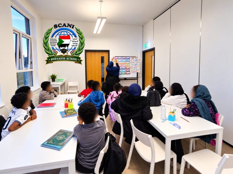 Sudanese Community School in Northern Ireland: Two Months of Progress and Achievement
